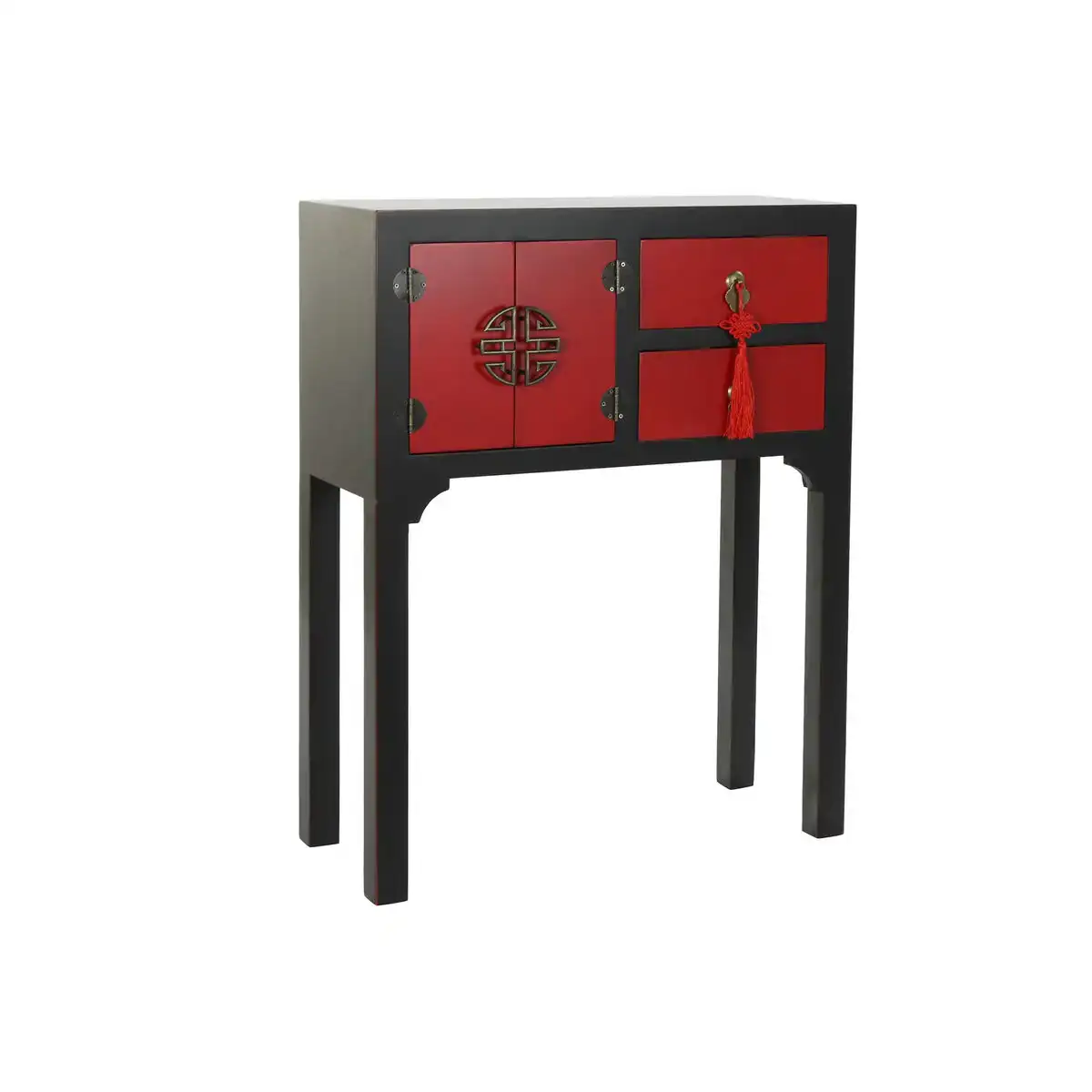 Console dkd home decor 63 x 27 x 83 cm sapin noir orange plastique bois mdf_1102. DIAYTAR COTE D'IVOIRE - Où Choisir est une Découverte. Parcourez notre catalogue et trouvez des articles qui éveillent votre curiosité et enrichissent votre expérience shopping.