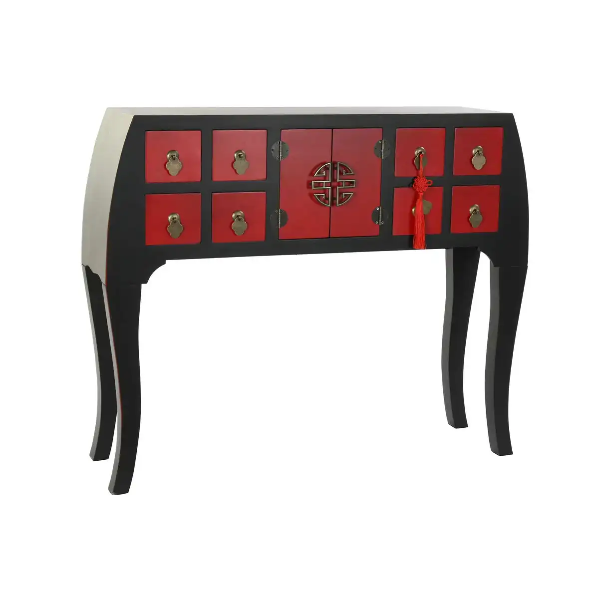 Console dkd home decor 98 5 x 27 x 80 cm sapin noir bois mdf_1503. DIAYTAR COTE D'IVOIRE - Où Choisir Devient une Expérience Personnalisée. Explorez notre boutique en ligne pour découvrir des produits qui s'adaptent à votre style et à votre essence.