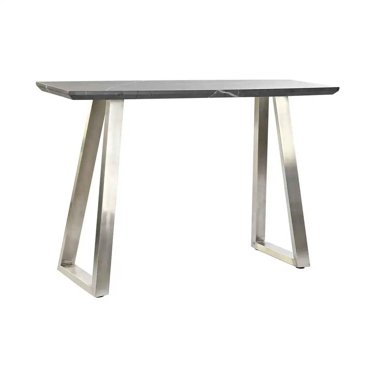Console dkd home decor argente noir mdf acier moderne 120 x 40 x 76 cm _3609. Bienvenue chez DIAYTAR COTE D'IVOIRE - Où Chaque Produit a son Histoire. Découvrez notre sélection unique et trouvez des articles qui racontent la richesse culturelle et artistique du Côte d'Ivoire.