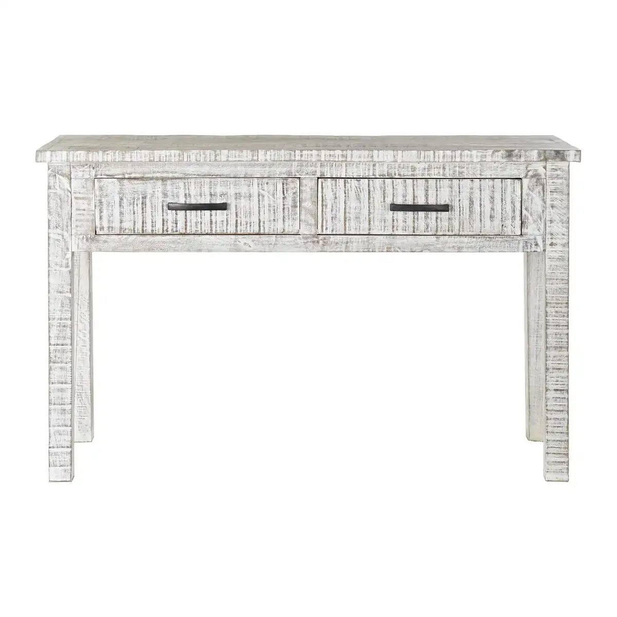 Console dkd home decor blanc bois de manguier 120 x 40 x 75 cm _3291. DIAYTAR COTE D'IVOIRE - L'Art de Vivre le Shopping Éthique. Parcourez notre gamme et choisissez des produits qui reflètent notre engagement envers des pratiques durables.