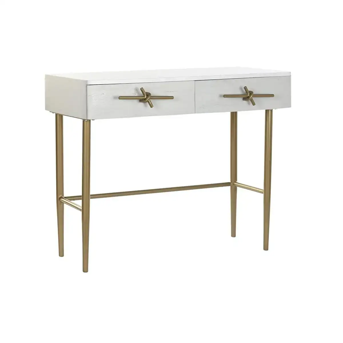 Console dkd home decor blanc multicouleur dore metal fer bois de manguier 30 x 40 cm 90 x 45 x 74 cm_1056. DIAYTAR COTE D'IVOIRE - Où Choisir Rime avec Qualité. Découvrez notre sélection soigneusement conçue et choisissez des articles qui incarnent l'excellence et l'innovation.
