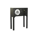 Console dkd home decor blanc noir dore metal sapin bois mdf 63 x 28 x 83 cm_9459. DIAYTAR COTE D'IVOIRE - L'Art de Choisir, l'Art de S'émerveiller. Explorez notre gamme de produits et laissez-vous émerveiller par des créations authentiques et des designs modernes.