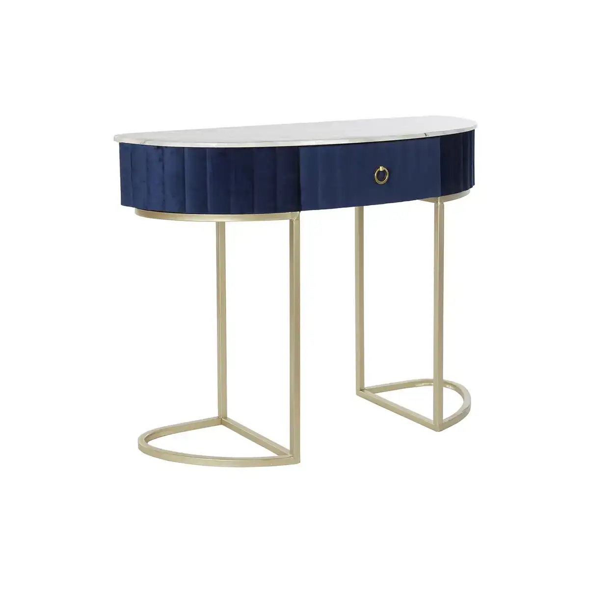Console dkd home decor bleu blanc dore metal 100 x 40 x 76 cm_8618. DIAYTAR COTE D'IVOIRE - L'Art de Vivre l'Élégance Accessible. Parcourez notre gamme variée et choisissez des produits qui ajoutent une touche de sophistication à votre style.