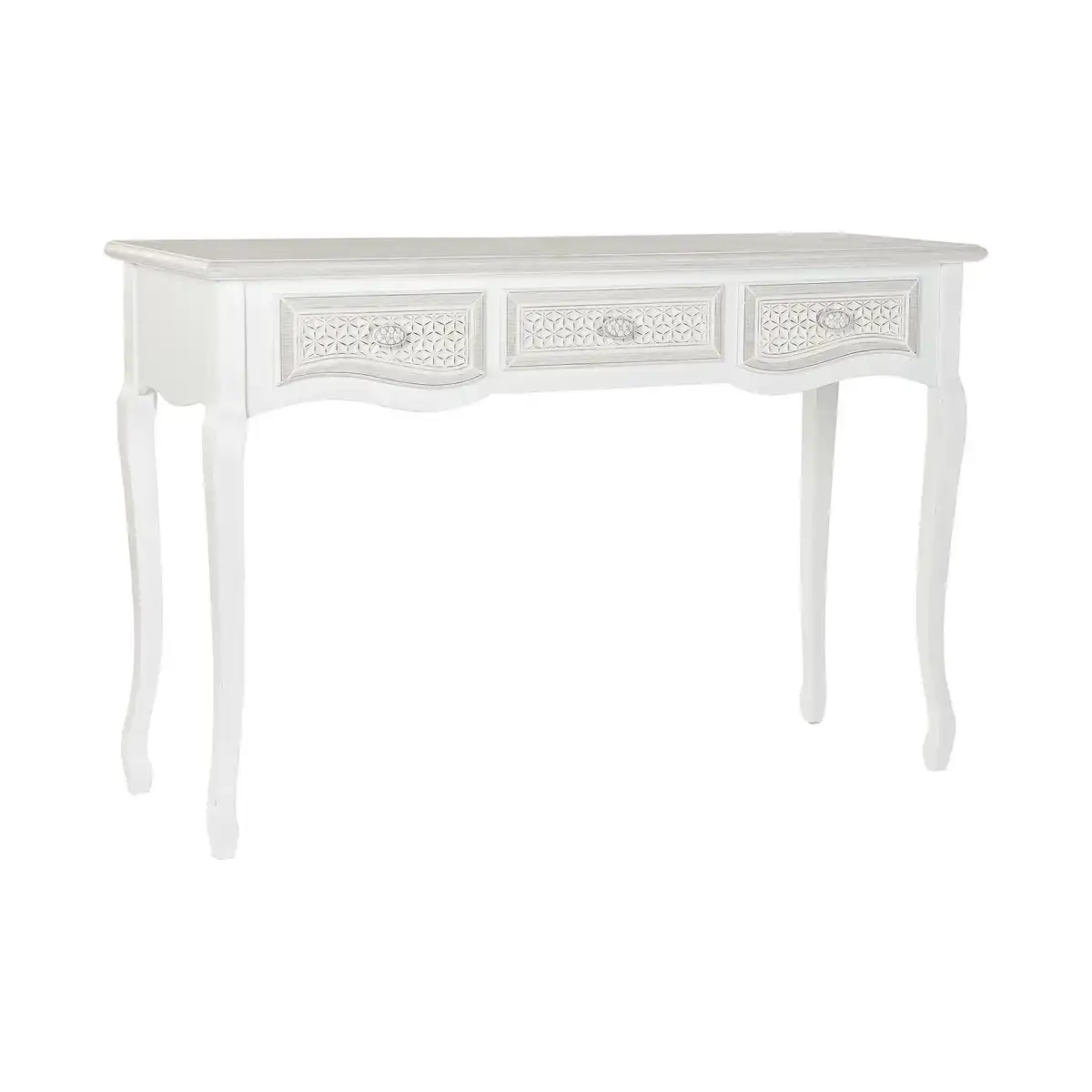 Console dkd home decor bois mdf blanc 120 x 40 x 78 5 cm _5395. DIAYTAR COTE D'IVOIRE - Votre Passage vers l'Élégance Abordable. Explorez notre collection où chaque produit est choisi pour sa qualité et son accessibilité, incarnant ainsi l'essence du Côte d'Ivoire.