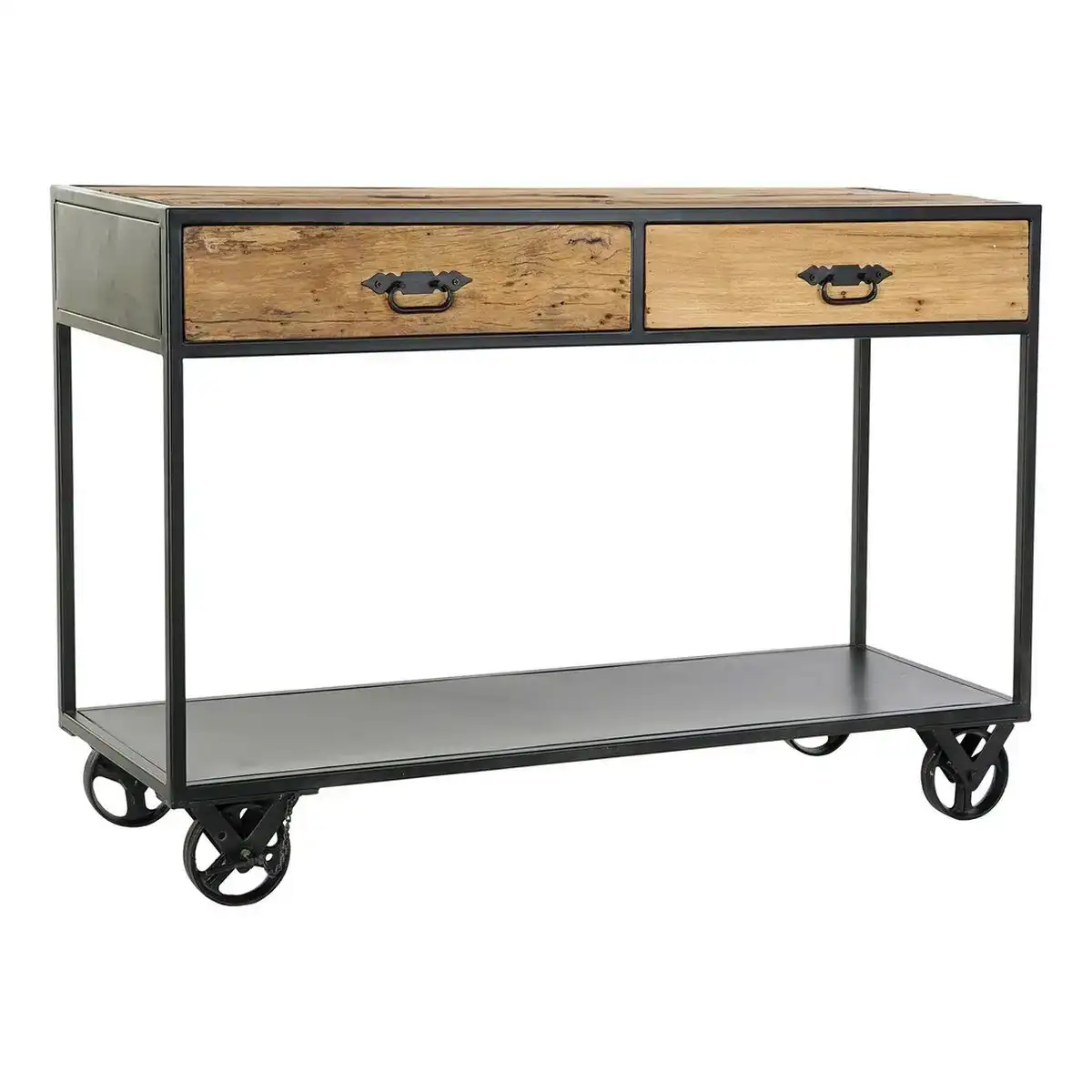 Console dkd home decor bois metal 120 x 40 x 80 cm _3352. Plongez dans l'Univers de DIAYTAR COTE D'IVOIRE - Où la Qualité et la Diversité se rencontrent. Parcourez nos rayons virtuels pour trouver des produits répondant à tous les besoins, du confort de votre foyer.