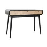 Console dkd home decor bois noir 110 x 40 x 80 cm_9199. DIAYTAR COTE D'IVOIRE - Là où les Possibilités sont Infinies. Parcourez nos catégories et laissez-vous séduire par des produits qui enrichiront votre quotidien, du pratique à l'esthétique.