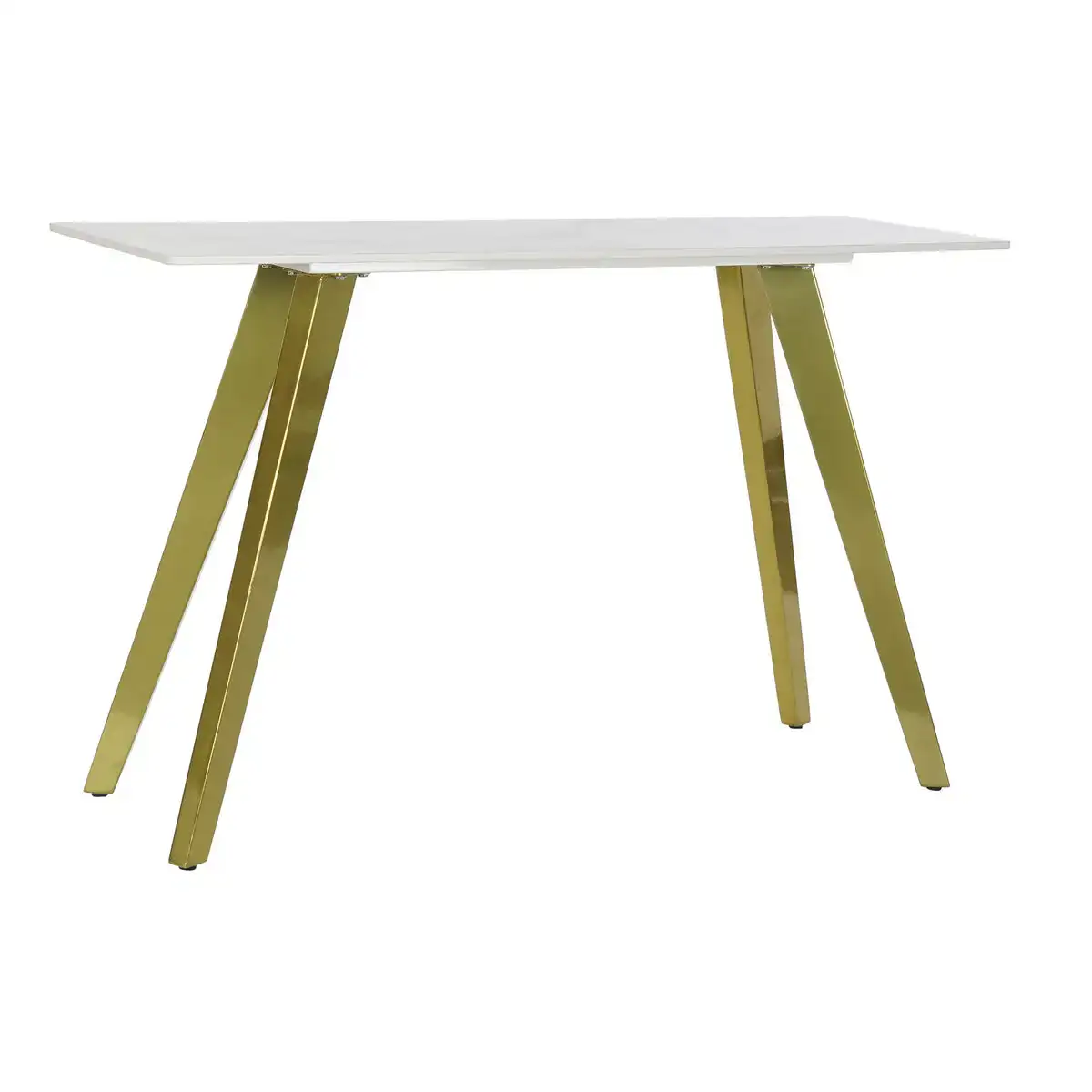 Console dkd home decor ceramique dore metal blanc moderne 120 x 40 x 76 cm _3786. DIAYTAR COTE D'IVOIRE - Où Chaque Détail Fait la Différence. Parcourez notre sélection soignée et choisissez des articles qui rehaussent votre quotidien, du fonctionnel à l'esthétique.