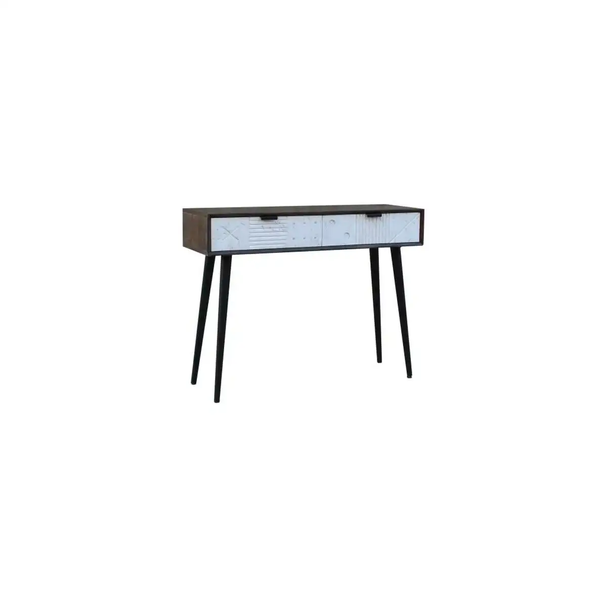 Console dkd home decor metal bois de manguier 105 x 35 x 77 cm_6328. DIAYTAR COTE D'IVOIRE - Où Votre Shopping Prend Vie. Explorez notre boutique en ligne pour trouver des articles qui vous ressemblent et qui ajoutent de l'éclat à votre quotidien.