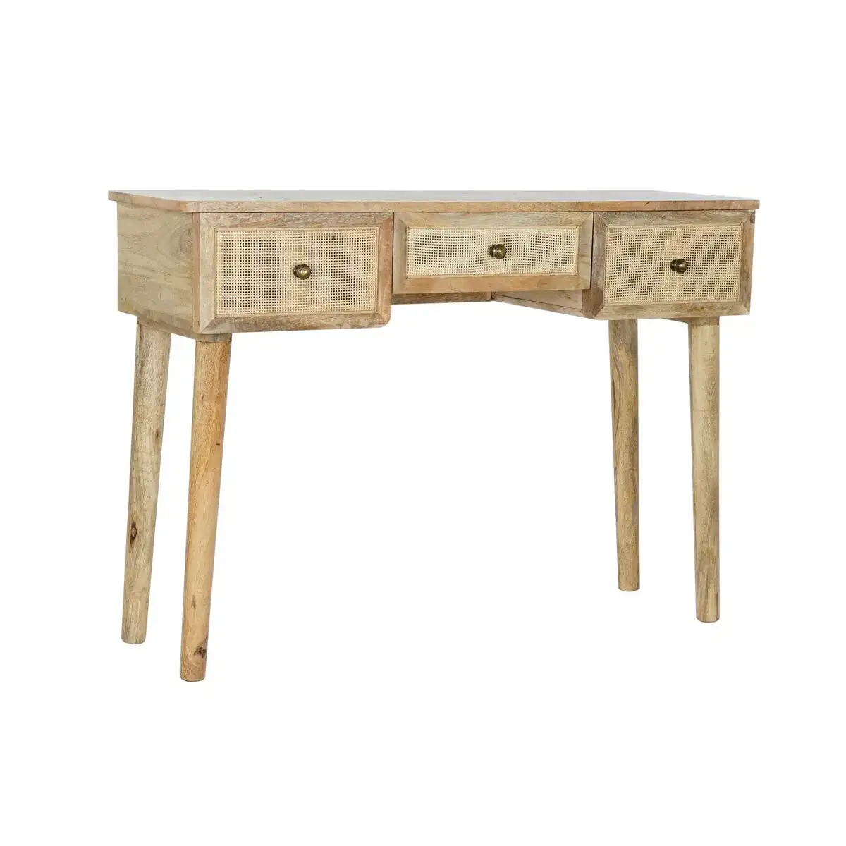 Console dkd home decor naturel bois de manguier 110 x 35 x 76 cm_5995. DIAYTAR COTE D'IVOIRE - Votre Destination pour un Shopping Éclairé. Parcourez notre boutique en ligne pour découvrir des produits de qualité qui embelliront votre quotidien.
