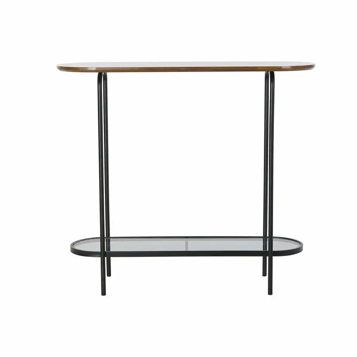 Console dkd home decor noir bois verre fer 90 x 30 x 80 cm _2292. DIAYTAR COTE D'IVOIRE - Où Choisir Devient un Acte de Découverte. Découvrez notre gamme et choisissez des produits qui éveillent votre curiosité et élargissent vos horizons.