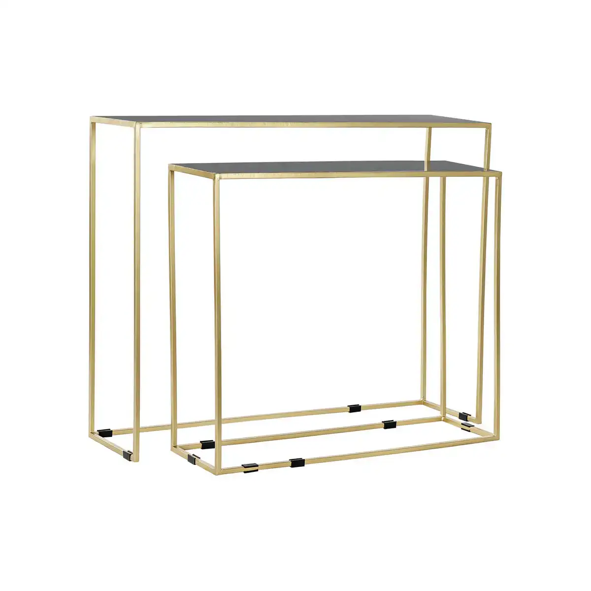 Console dkd home decor noir dore aluminium 100 x 28 x 80 cm_1406. Bienvenue chez DIAYTAR COTE D'IVOIRE - Votre Destination Shopping Complète! Découvrez une boutique en ligne généraliste au Côte d'Ivoire offrant une vaste gamme de produits, allant des vêtements aux gadgets électroniques, en passant par l'artisanat local.
