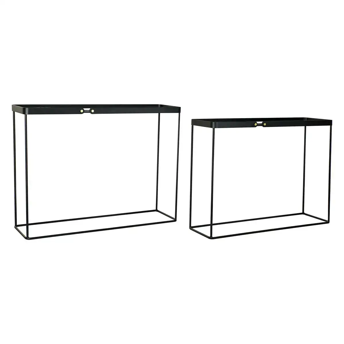 Console dkd home decor noir metal verre 107 5 x 32 5 x 80 5 cm_2992. DIAYTAR COTE D'IVOIRE - Votre Destinée Shopping Personnalisée. Plongez dans notre boutique en ligne et créez votre propre expérience de shopping en choisissant parmi nos produits variés.