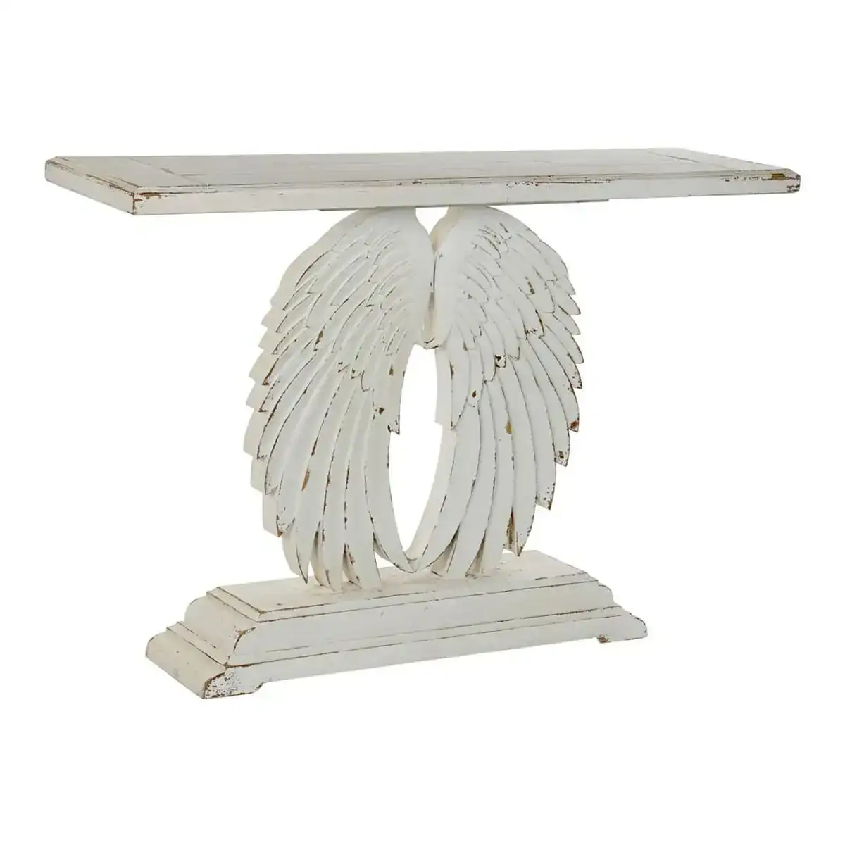 Console dkd home decor sapin blanc 150 x 40 x 101 cm _3052. DIAYTAR COTE D'IVOIRE - Votre Portail Vers l'Élégance Accessible. Parcourez notre boutique en ligne pour découvrir des produits qui incarnent le luxe à des prix abordables.