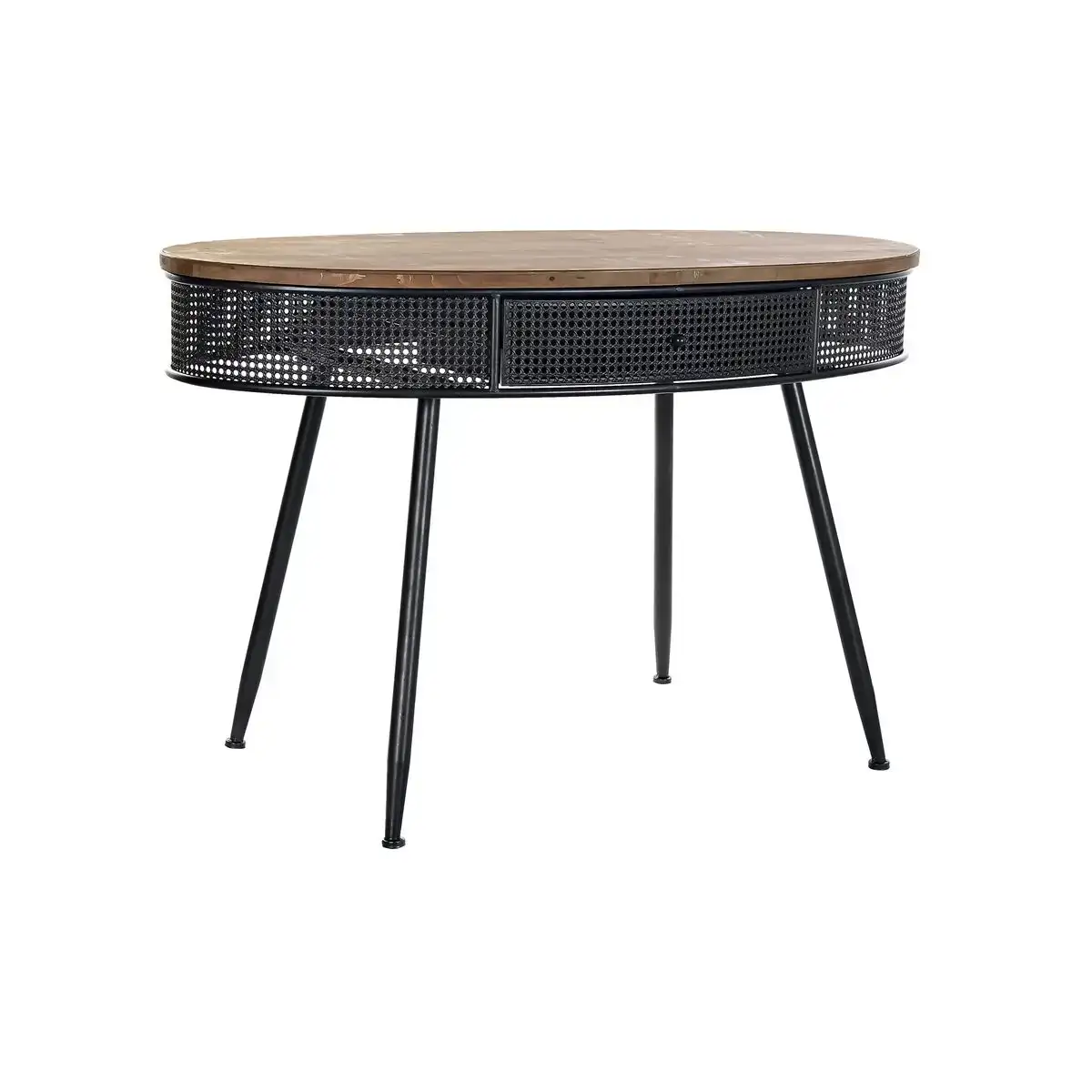 Console dkd home decor sapin noir metal marron 120 x 65 x 77 cm _9309. DIAYTAR COTE D'IVOIRE - Votre Destination Shopping d'Exception. Parcourez nos rayons virtuels et choisissez des produits qui incarnent l'excellence et la diversité.