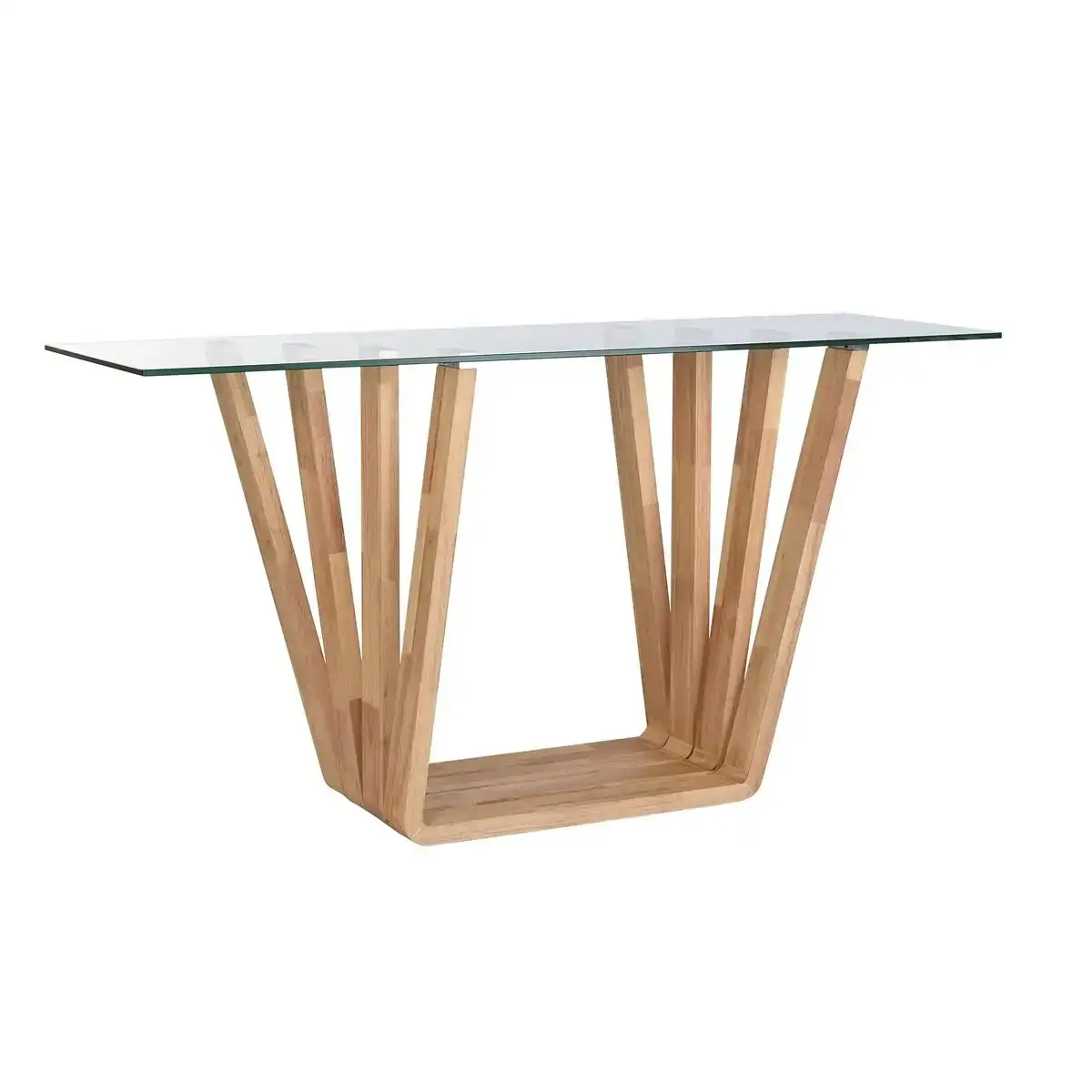 Console dkd home decor verre marron transparent noyer 145 x 45 x 75 cm _4890. Découvrez DIAYTAR COTE D'IVOIRE - Votre Source de Produits Variés et un Service Exceptionnel. Parcourez nos catégories et bénéficiez d'un service client dévoué, prêt à vous guider à chaque étape.