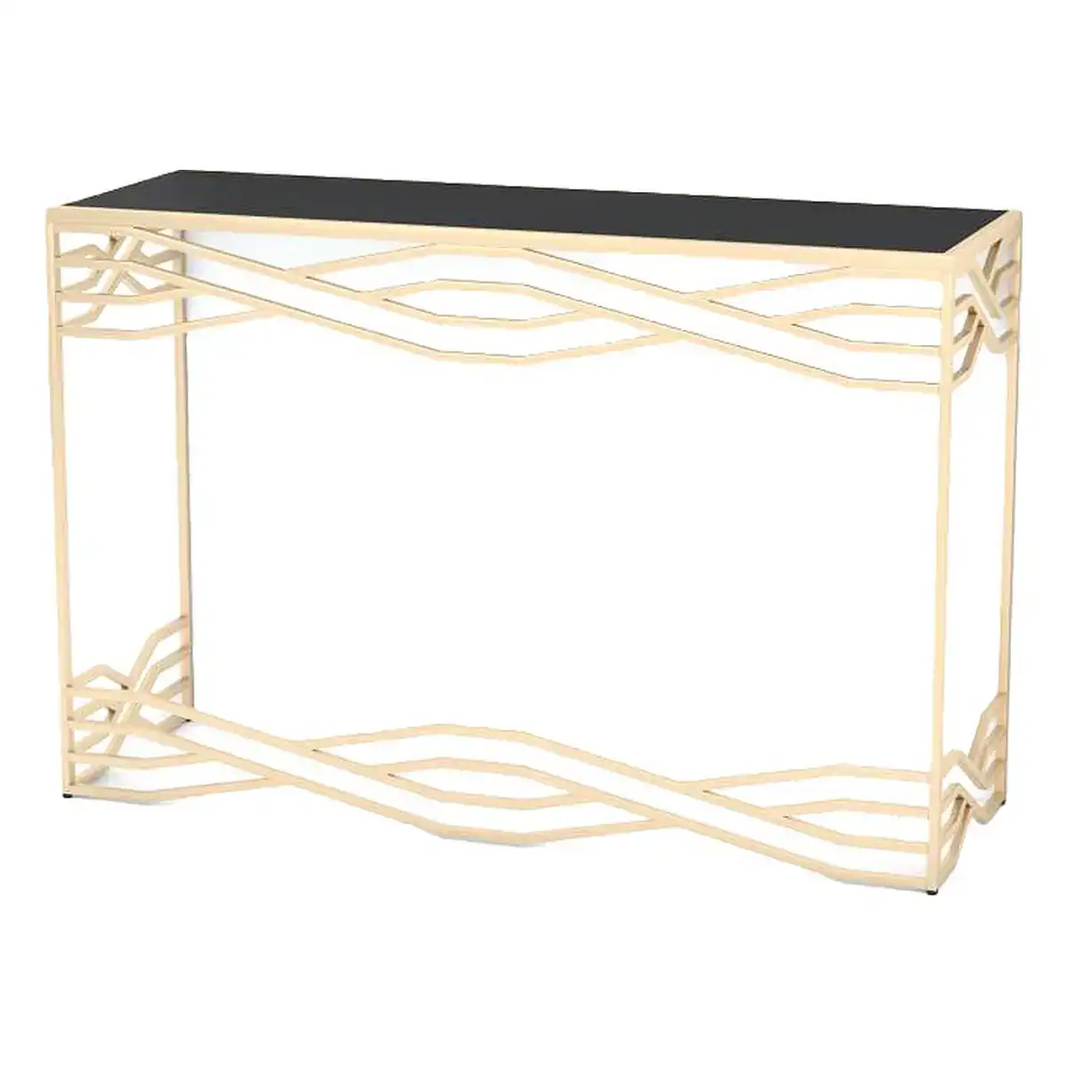 Console dkd home decor verre noir dore metal 120 x 40 x 80 cm _5227. DIAYTAR COTE D'IVOIRE - L'Écrin de Vos Désirs Shopping. Parcourez notre boutique en ligne et explorez des produits minutieusement choisis pour répondre à vos envies les plus exigeantes.