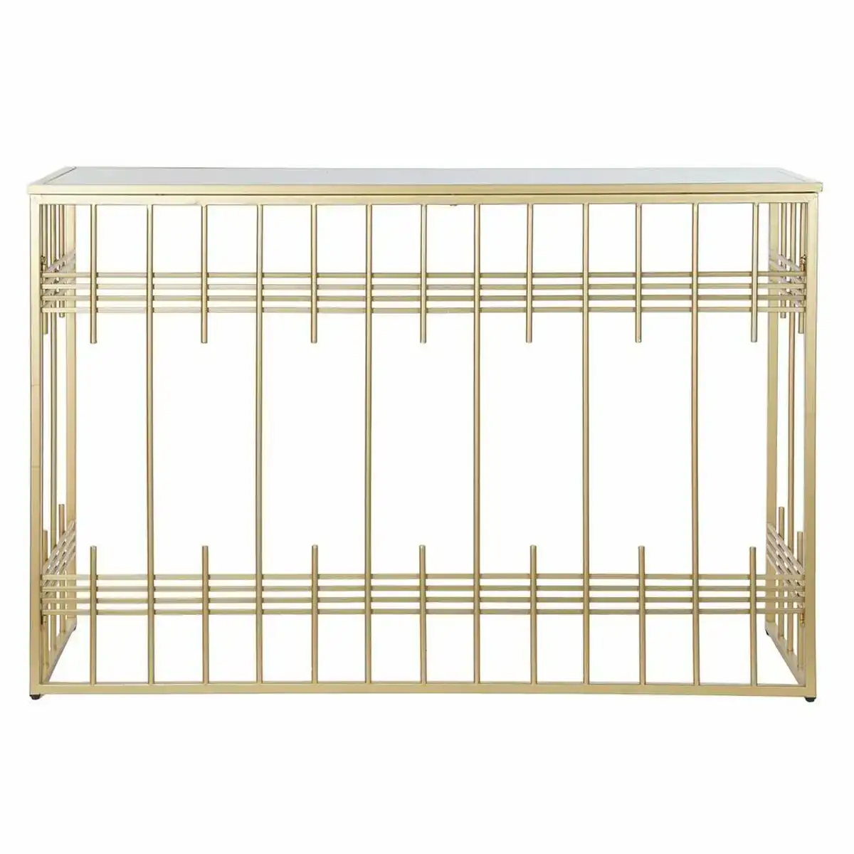 Console dkd home decor verre noir dore metal 120 x 40 x 81 cm_8213. DIAYTAR COTE D'IVOIRE - Votre Destination Shopping Authentique. Explorez notre boutique en ligne et découvrez des trésors qui reflètent l'âme du Côte d'Ivoire, pour une expérience shopping unique.