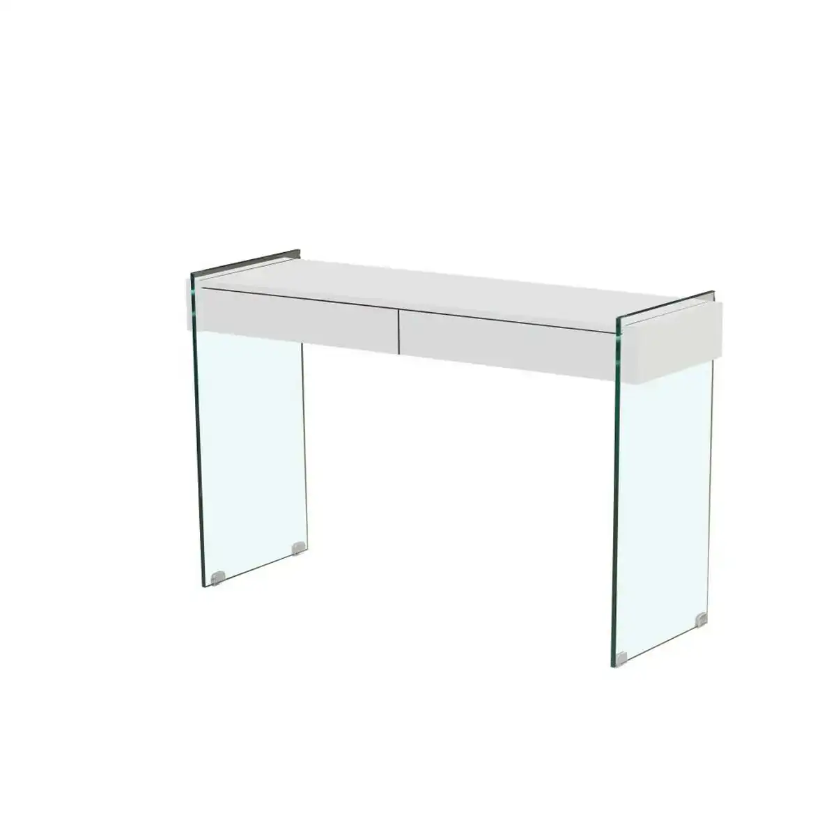 Console dkd home decor verre transparent blanc 120 x 40 x 76 cm bois mdf_6339. DIAYTAR COTE D'IVOIRE - Votre Passage vers le Chic et l'Élégance. Naviguez à travers notre boutique en ligne pour trouver des produits qui ajoutent une touche sophistiquée à votre style.