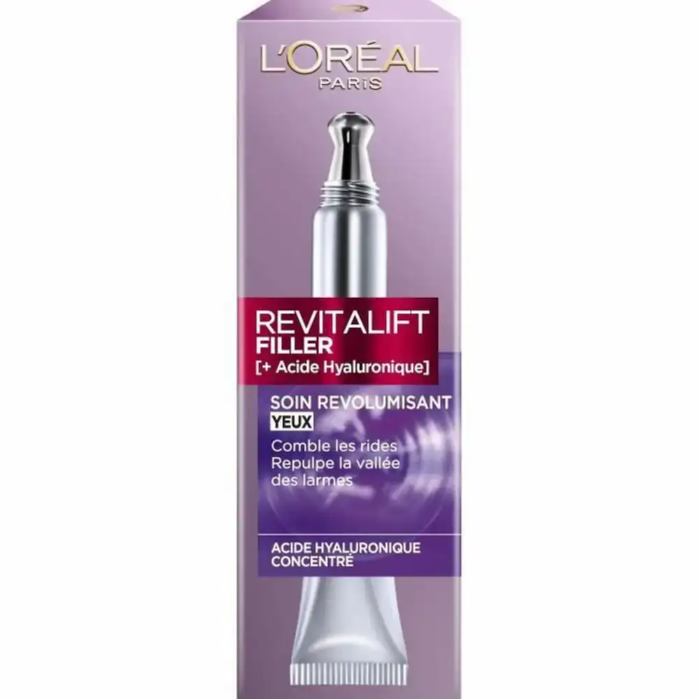 Contour des yeux l oreal paris revitalift filler anti aging 15 ml_2272. Bienvenue chez DIAYTAR COTE D'IVOIRE - Où le Shopping Rime avec Diversité. Plongez dans notre univers de produits et découvrez des trésors qui représentent la richesse culturelle du Côte d'Ivoire.