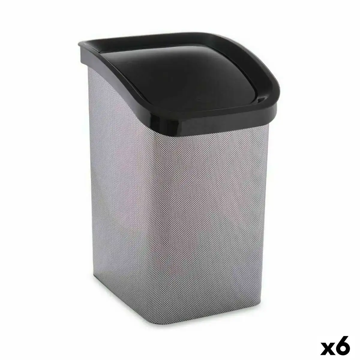 Corbeille a papier 23 l basculant gris fonce plastique 6 unites _4543. DIAYTAR COTE D'IVOIRE - Là où la Diversité Rencontre la Qualité. Parcourez notre gamme complète et trouvez des produits qui incarnent la richesse et l'unicité du Côte d'Ivoire.