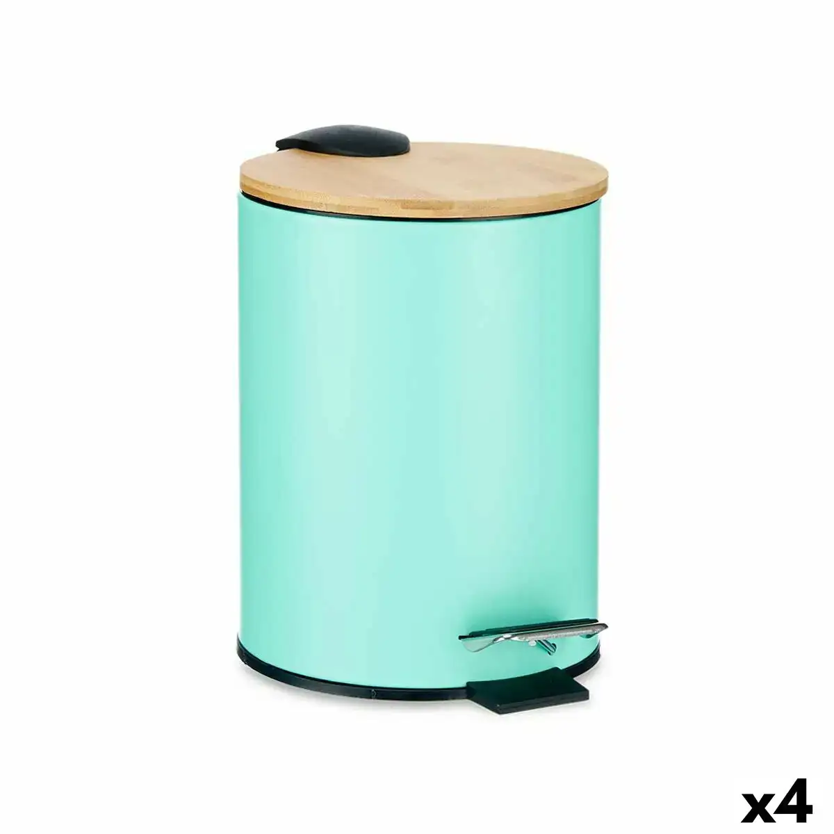 Corbeille a papier menthe metal bambou 3 l 4 unites _7657. DIAYTAR COTE D'IVOIRE - Votre Destination Shopping de Choix. Explorez notre boutique en ligne et découvrez des trésors qui reflètent votre style et votre passion pour l'authenticité.