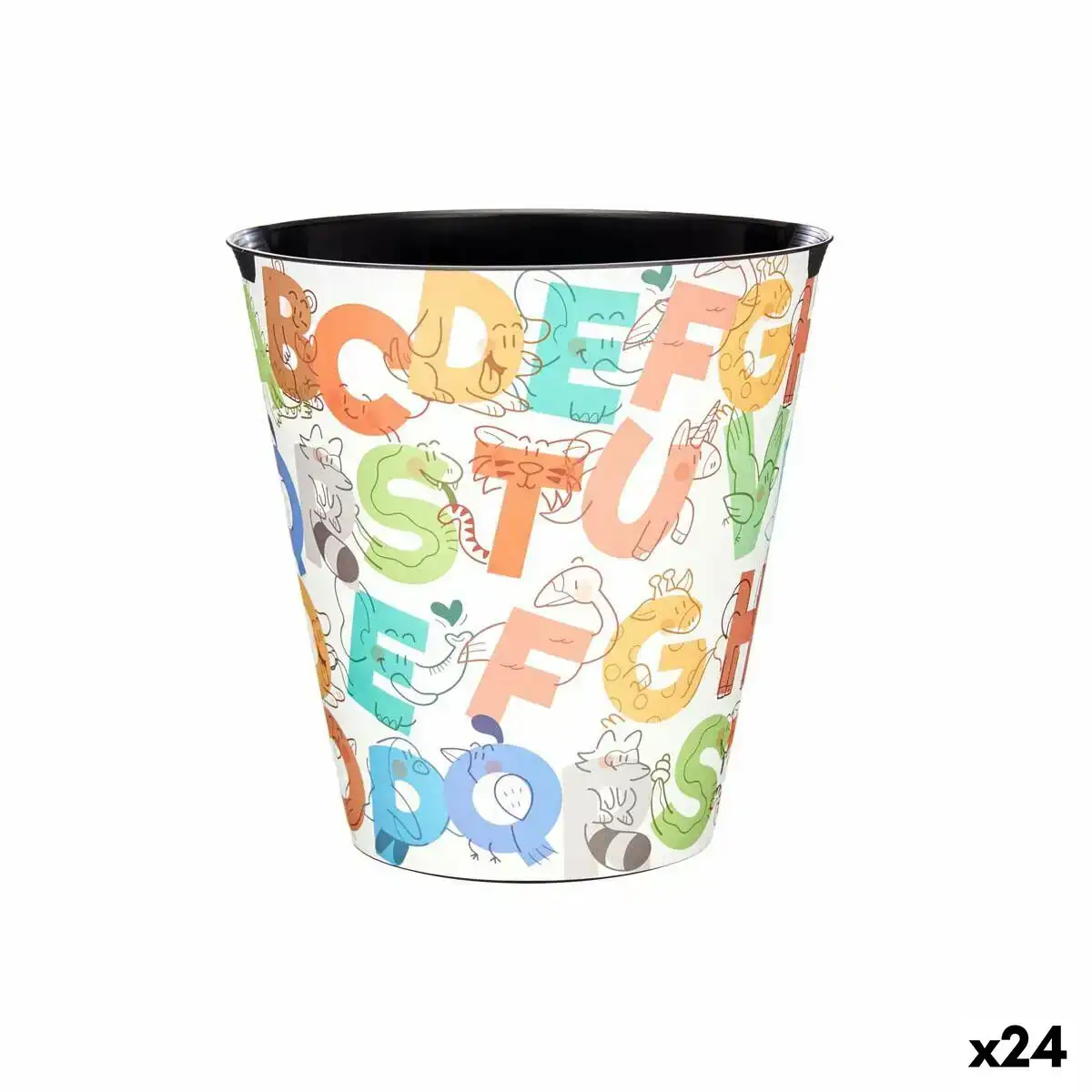 Corbeille a papier multicouleur alphabet plastique 10 l 24 unites _8379. Découvrez DIAYTAR COTE D'IVOIRE - Votre Source de Produits Variés et un Service Exceptionnel. Parcourez nos catégories et bénéficiez d'un service client dévoué, prêt à vous guider à chaque étape.