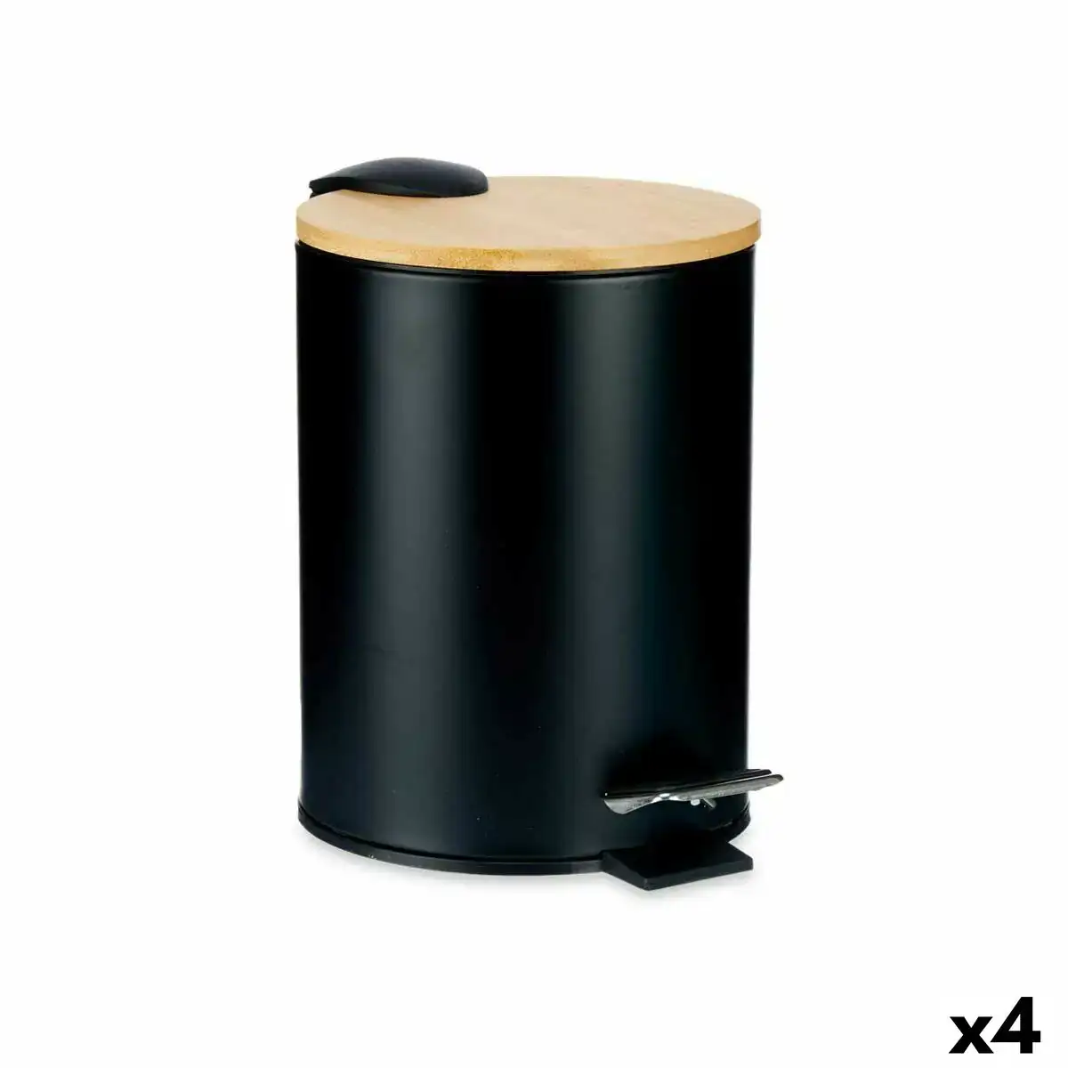 Corbeille a papier noir metal bambou 3 l 4 unites _5033. DIAYTAR COTE D'IVOIRE - Là où la Qualité se Marque d'une Touche Côte d'Ivoireaise. Naviguez à travers notre boutique en ligne et choisissez des produits qui allient excellence et tradition.