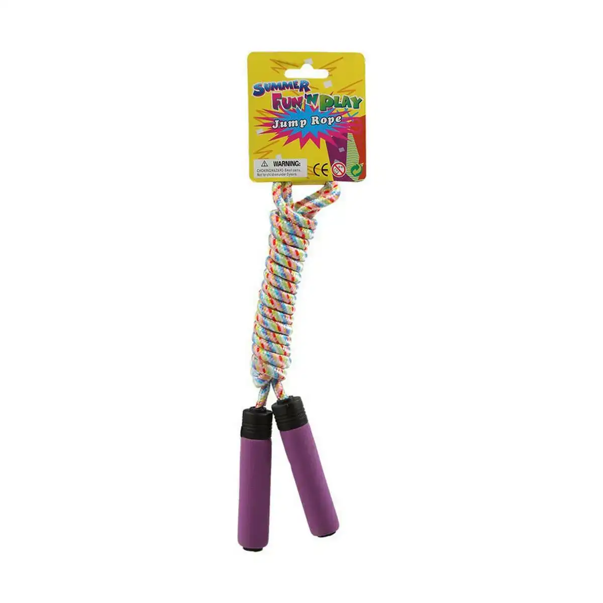 Corde a sauter avec poignees summer fun_3628. DIAYTAR COTE D'IVOIRE - Où Chaque Détail Compte. Naviguez à travers notre gamme variée et choisissez des articles qui ajoutent une touche spéciale à votre quotidien, toujours avec qualité et style.