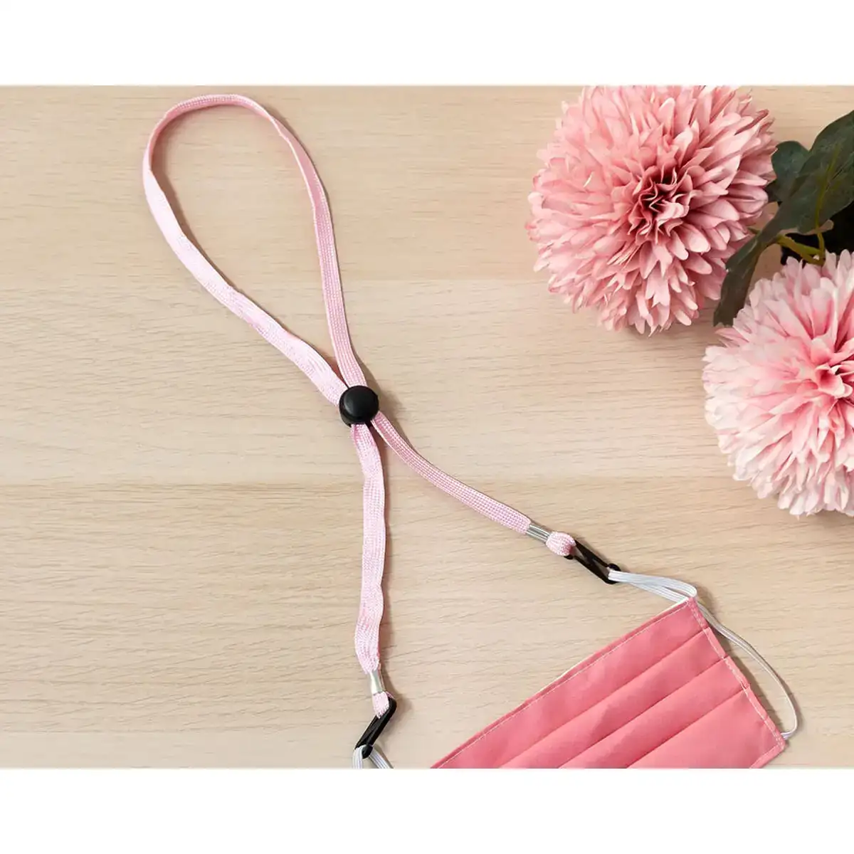 Cordon rose 65 cm reglable_8912. DIAYTAR COTE D'IVOIRE - Votre Escale Shopping incontournable. Explorez notre boutique en ligne et dénichez des trésors qui reflètent la richesse culturelle et la modernité du Côte d'Ivoire.