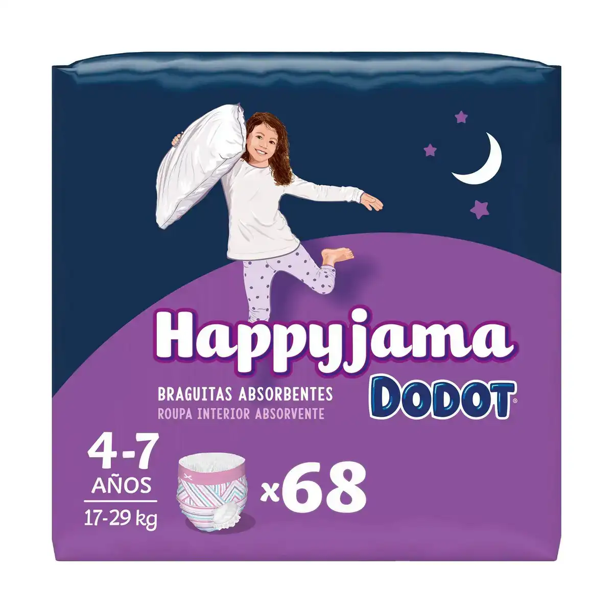 Couches jetables dodot dodot happyjama nina culottes taille 7 4 7 ans 17 unites_1713. Entrez dans le Monde de DIAYTAR COTE D'IVOIRE - Où la Satisfaction est la Priorité. Explorez notre sélection pensée pour vous offrir une expérience de shopping qui va au-delà de vos attentes.