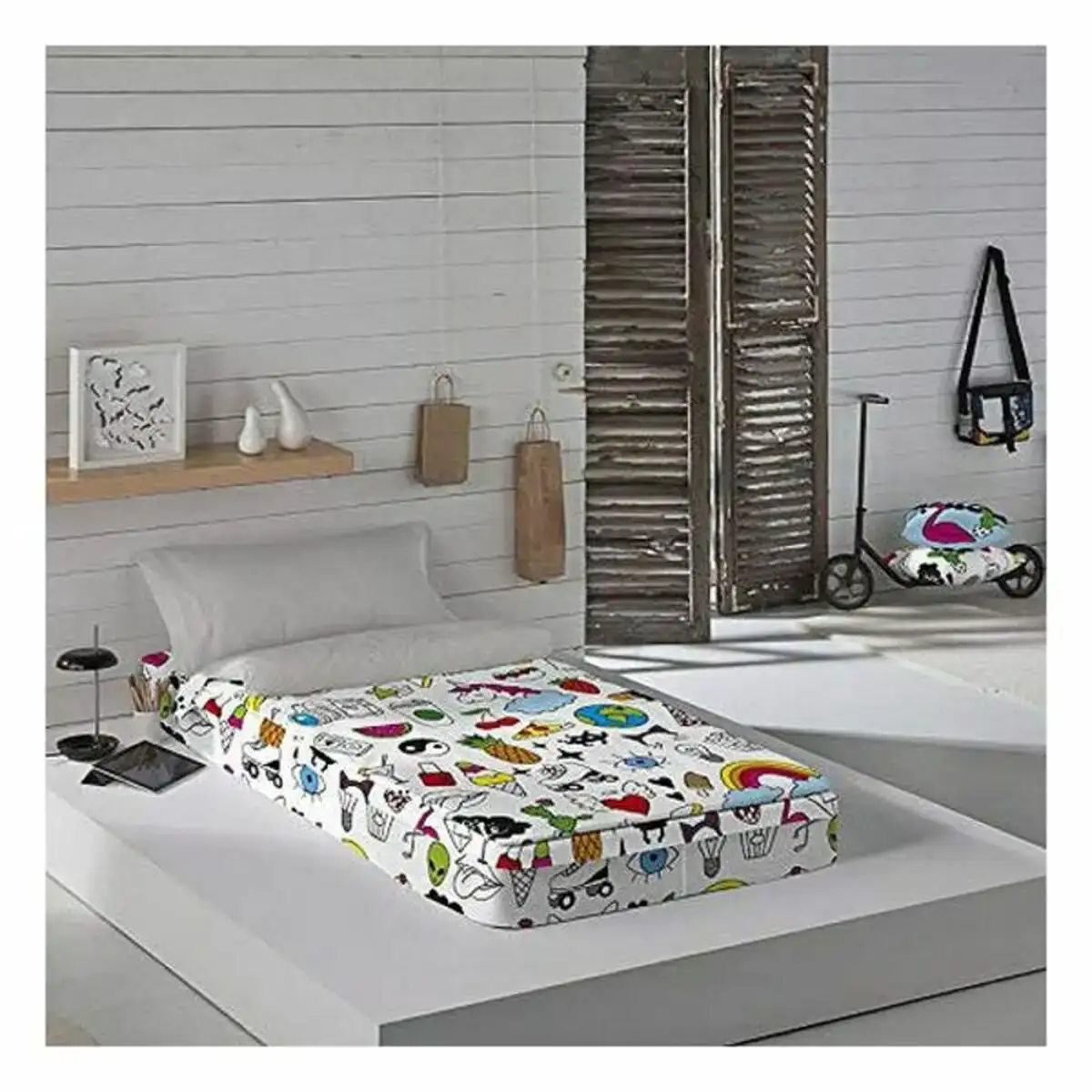 Couette rembourree costura cool icons 90 x 190 cm lit 1 persone _7505. DIAYTAR COTE D'IVOIRE - Votre Passage vers le Chic et l'Élégance. Naviguez à travers notre boutique en ligne pour trouver des produits qui ajoutent une touche sophistiquée à votre style.