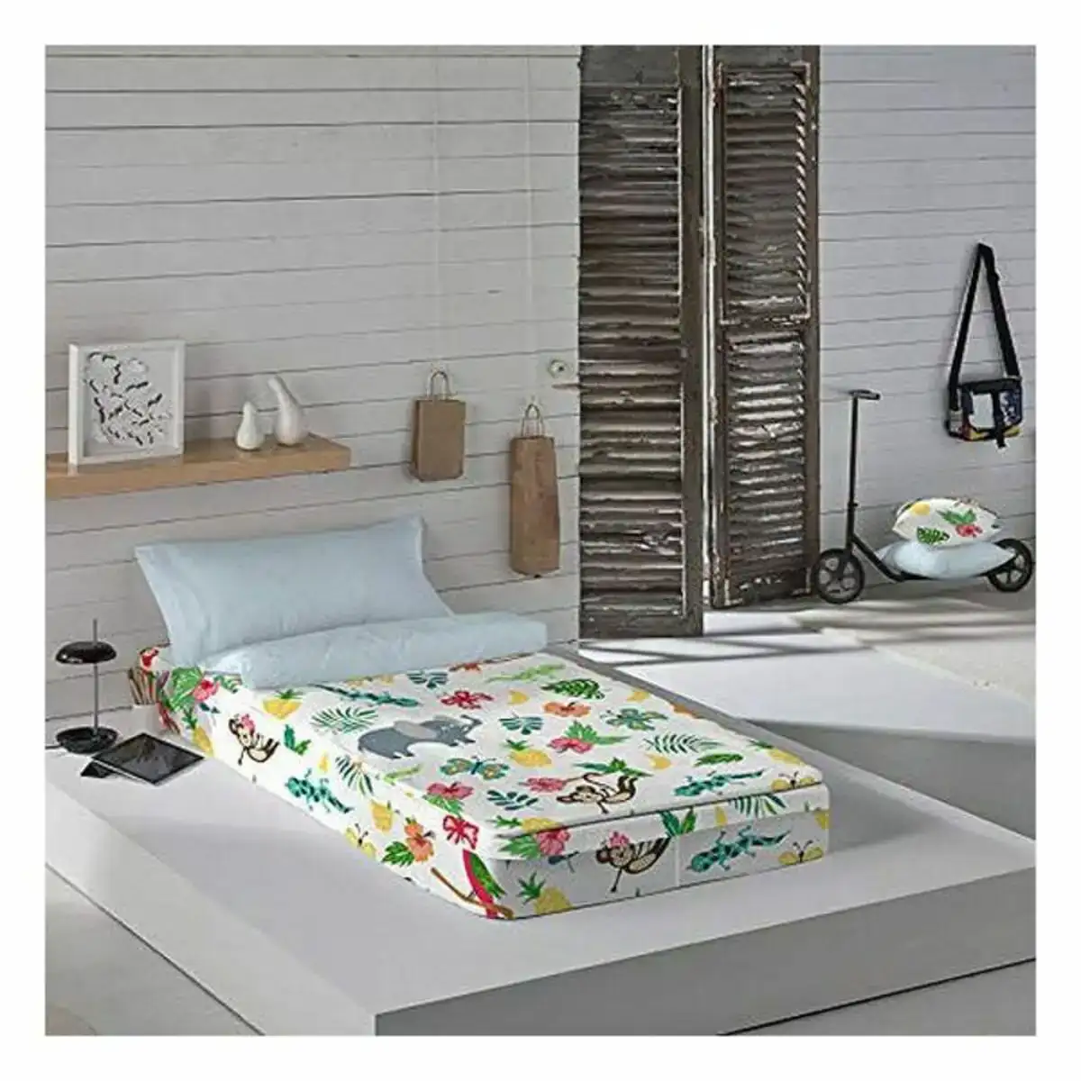 Couette rembourree costura jungle exotic 90 x 190 cm lit 1 persone _3784. DIAYTAR COTE D'IVOIRE - L'Art de Vivre le Shopping en Ligne. Découvrez notre plateforme intuitive et trouvez des produits qui vous inspirent et vous enchantent, à chaque clic.