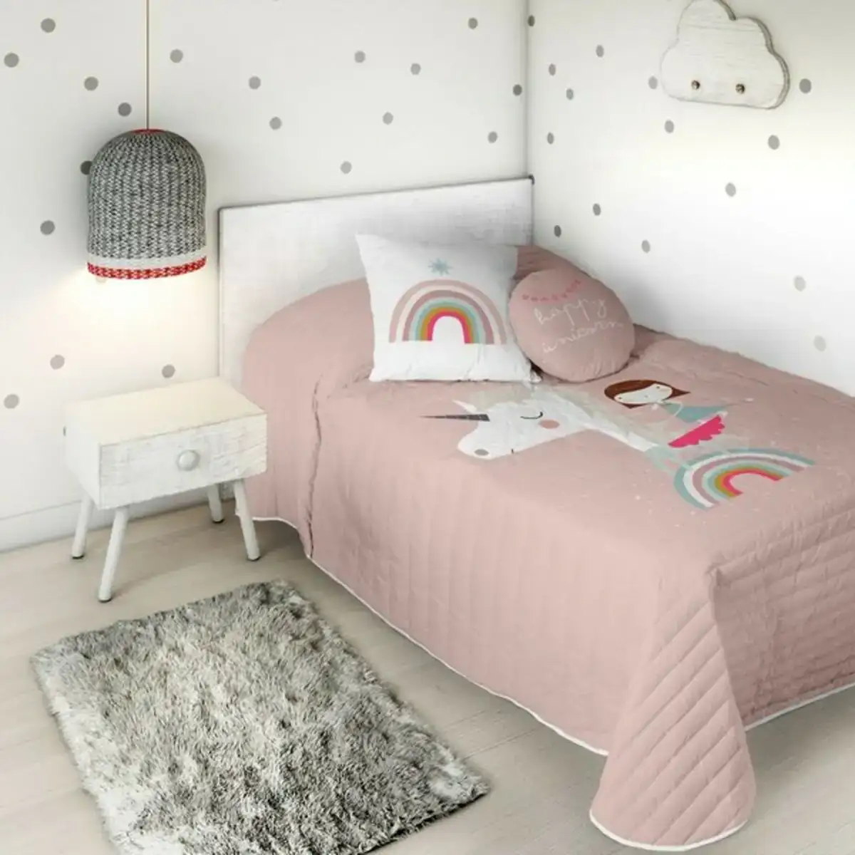 Couette reversible haciendo el indio unicorn pink_5884. DIAYTAR COTE D'IVOIRE - Où Choisir Devient une Découverte. Explorez notre boutique en ligne et trouvez des articles qui vous surprennent et vous ravissent à chaque clic.