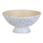 Coupe a fruits 30 x 30 x 14 5 cm naturel blanc bambou_6466. Découvrez DIAYTAR COTE D'IVOIRE - Là où Votre Shopping Prend Vie. Plongez dans notre vaste sélection et trouvez des produits qui ajoutent une touche spéciale à votre quotidien.