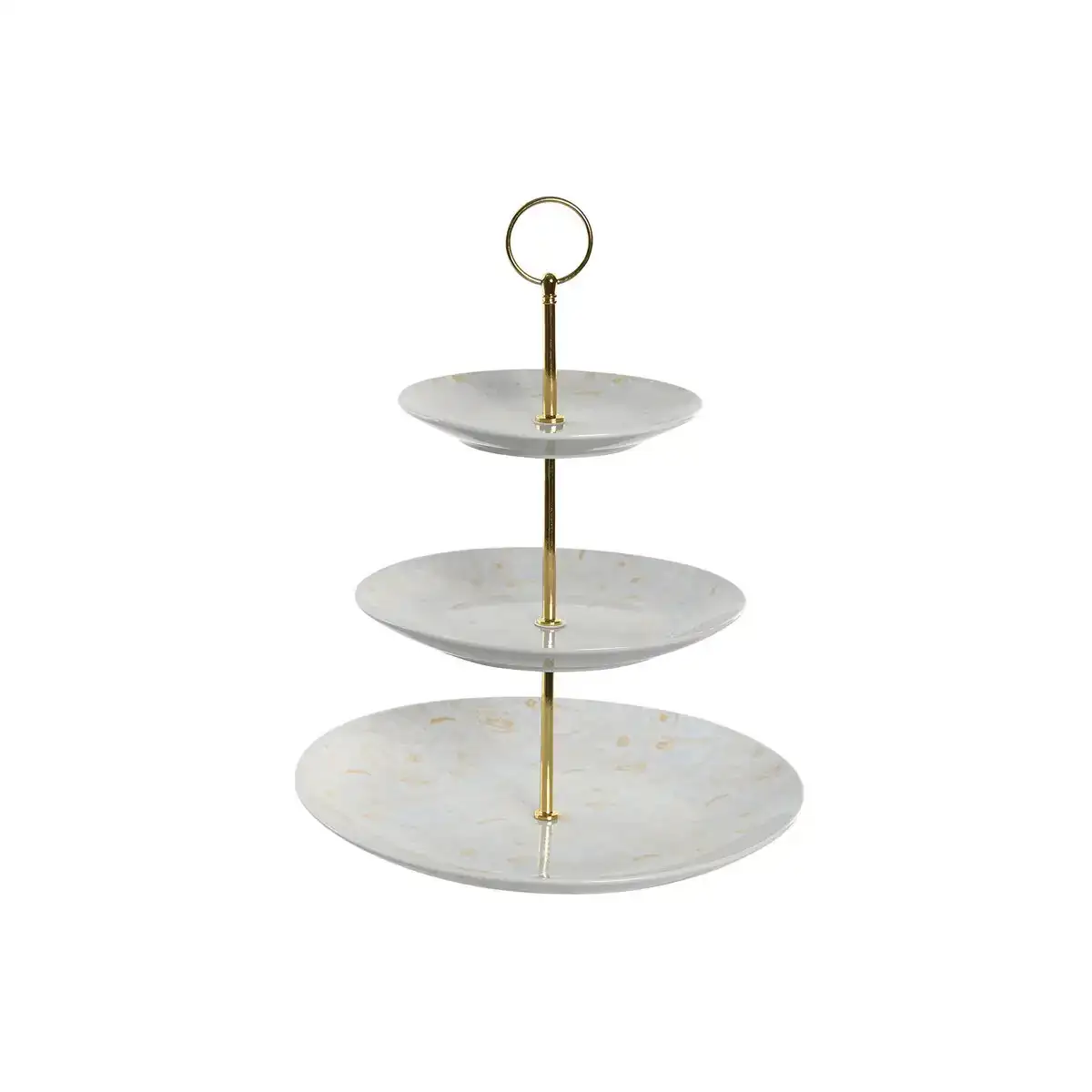 Coupe a fruits dkd home decor 27 x 27 x 34 cm porcelaine bleu rose metal_6526. Bienvenue chez DIAYTAR COTE D'IVOIRE - Où Chaque Objet a sa Propre Histoire. Découvrez notre sélection soigneusement choisie et choisissez des produits qui racontent le patrimoine sénégalais.
