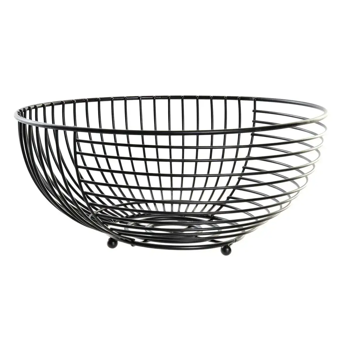 Coupe a fruits dkd home decor noir metal 28 x 28 x 12 cm_3445. DIAYTAR COTE D'IVOIRE - L'Art de Choisir, l'Art de S'émerveiller. Explorez notre boutique en ligne et choisissez des articles qui éveillent votre sens de l'émerveillement.