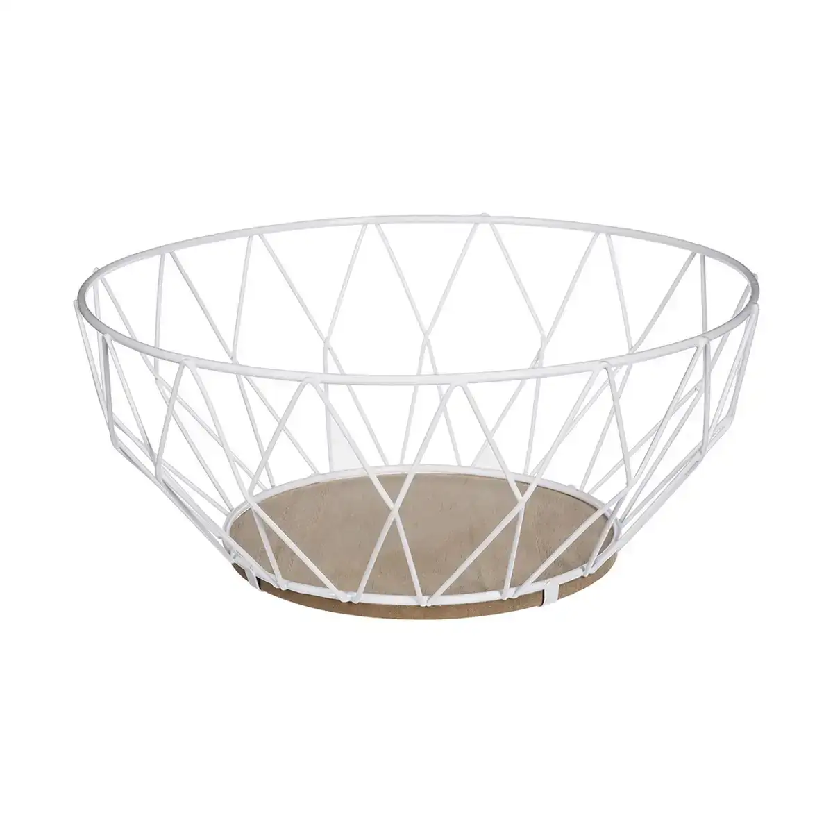 Coupe a fruits secret de gourmet metal blanc o 28 cm_5449. DIAYTAR COTE D'IVOIRE - Où Choisir Rime avec Qualité. Découvrez notre sélection soigneusement conçue et choisissez des articles qui incarnent l'excellence et l'innovation.