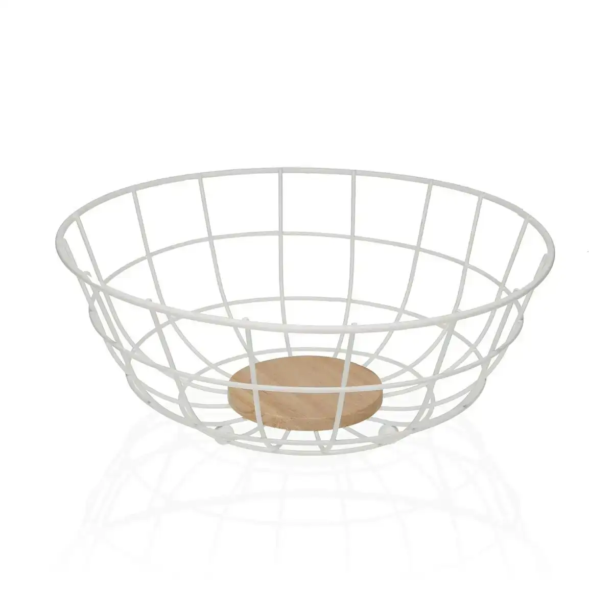 Coupe a fruits versa blanc 28 x 12 x 28 cm bois bois d hevea acier fer_3915. DIAYTAR COTE D'IVOIRE - Où Choisir Devient une Expérience Personnalisée. Explorez notre boutique en ligne pour découvrir des produits qui s'adaptent à votre style et à votre essence.