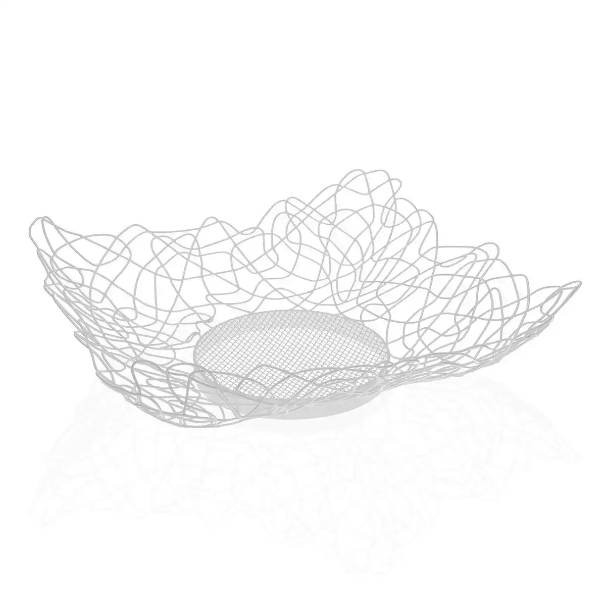 Coupe a fruits versa blanc metal acier 29 x 10 x 29 cm _3963. DIAYTAR COTE D'IVOIRE - Votre Destination pour un Shopping Inégalé. Naviguez à travers notre sélection minutieuse pour trouver des produits qui répondent à tous vos besoins.