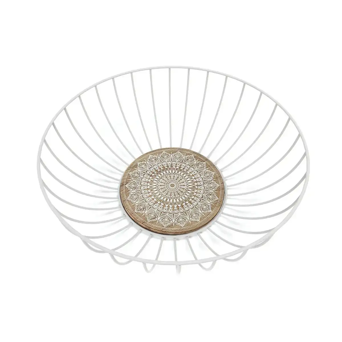 Coupe a fruits versa mandala metal acier bois mdf 28 x 11 x 28 cm_9950. Découvrez DIAYTAR COTE D'IVOIRE - Votre Destination de Shopping Inspirée. Naviguez à travers nos offres variées et trouvez des articles qui reflètent votre personnalité et vos goûts.