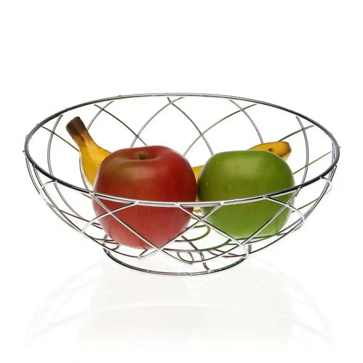 Coupe a fruits versa metal chrome acier 26 x 9 5 x 26 cm _9857. Entrez dans l'Univers de DIAYTAR COTE D'IVOIRE - Votre Destination de Shopping Complète. Découvrez des produits qui reflètent la diversité et la richesse culturelle du Côte d'Ivoire, le tout à portée de clic.