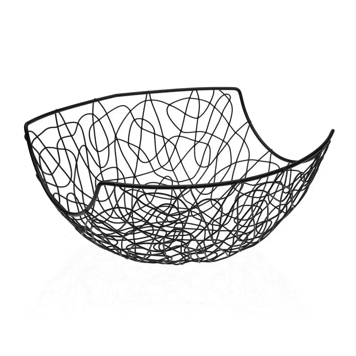 Coupe a fruits versa noir metal acier 28 x 12 x 28 cm _8235. DIAYTAR COTE D'IVOIRE - Où Chaque Achat Raconte une Histoire. Explorez notre boutique en ligne et créez votre propre narration à travers notre diversité de produits, chacun portant une signification unique.