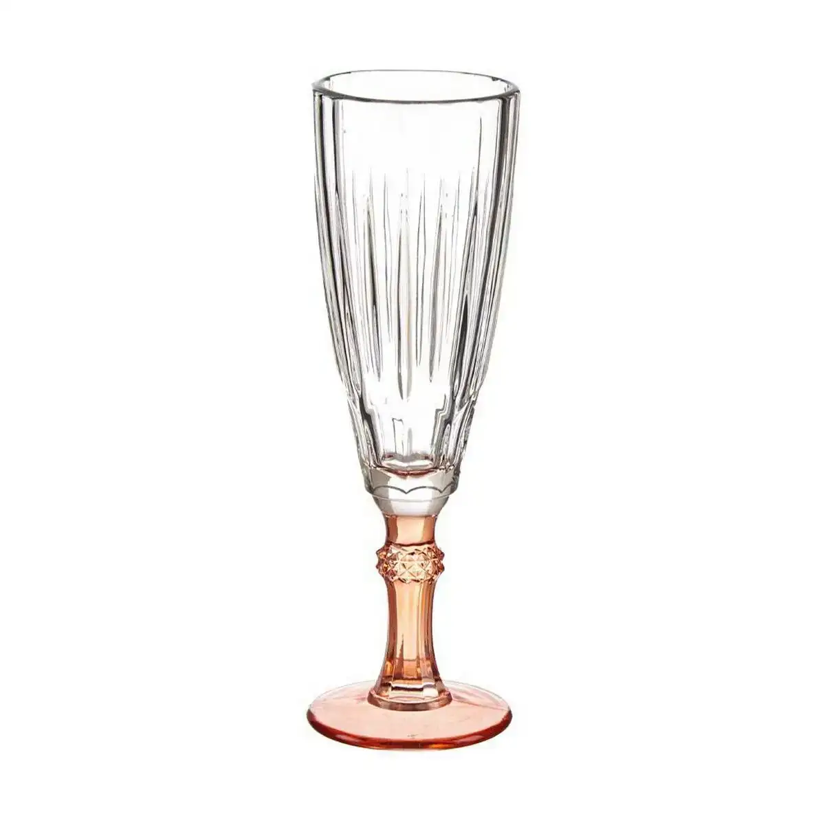 Coupe de champagne exotic verre saumon 170 ml_6969. DIAYTAR COTE D'IVOIRE - Où Chaque Produit a son Histoire à Raconter. Parcourez notre catalogue et découvrez des articles qui portent en eux la passion et l'histoire du Côte d'Ivoire.