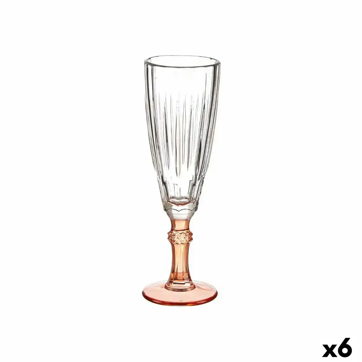 Coupe de champagne exotic verre saumon 6 unites 170 ml _1101. DIAYTAR COTE D'IVOIRE - Votre Passage Vers l'Excellence Shopping. Découvrez un catalogue en ligne qui offre une expérience d'achat exceptionnelle, avec des produits soigneusement sélectionnés pour satisfaire tous les goûts.