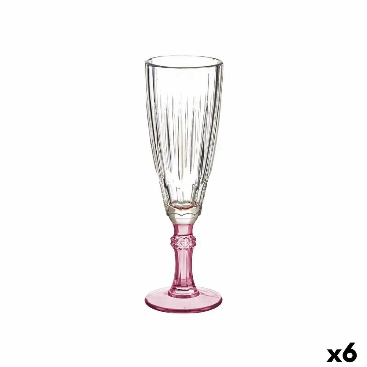Coupe de champagne verre rose 6 unites 170 ml _4438. DIAYTAR COTE D'IVOIRE - Votre Portail Vers l'Exclusivité. Explorez notre boutique en ligne pour trouver des produits uniques et exclusifs, conçus pour les amateurs de qualité.