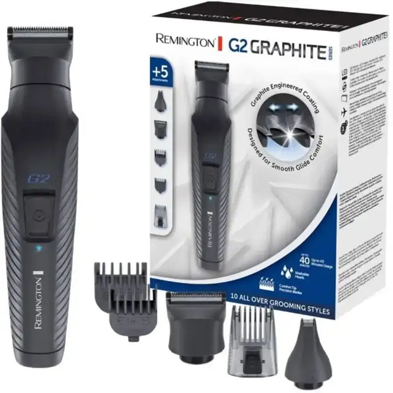 Coupes sans fil remington g2 graphite noir 40 min_7669. Entrez dans l'Univers de DIAYTAR COTE D'IVOIRE - Où Chaque Produit a son Éclat Unique. Explorez notre gamme variée et choisissez des articles qui illuminent votre quotidien.