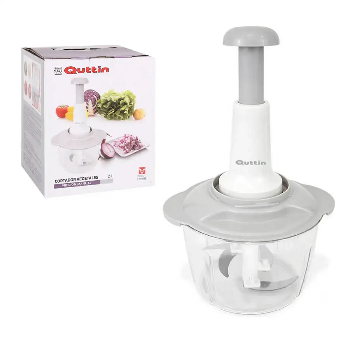 Coupeur de legumes quttin 31 x 17 cm 2 l _2988. DIAYTAR COTE D'IVOIRE - L'Artisanat à Portée de Clic. Découvrez notre boutique en ligne pour trouver des produits uniques qui célèbrent la créativité et l'artisanat sénégalais.