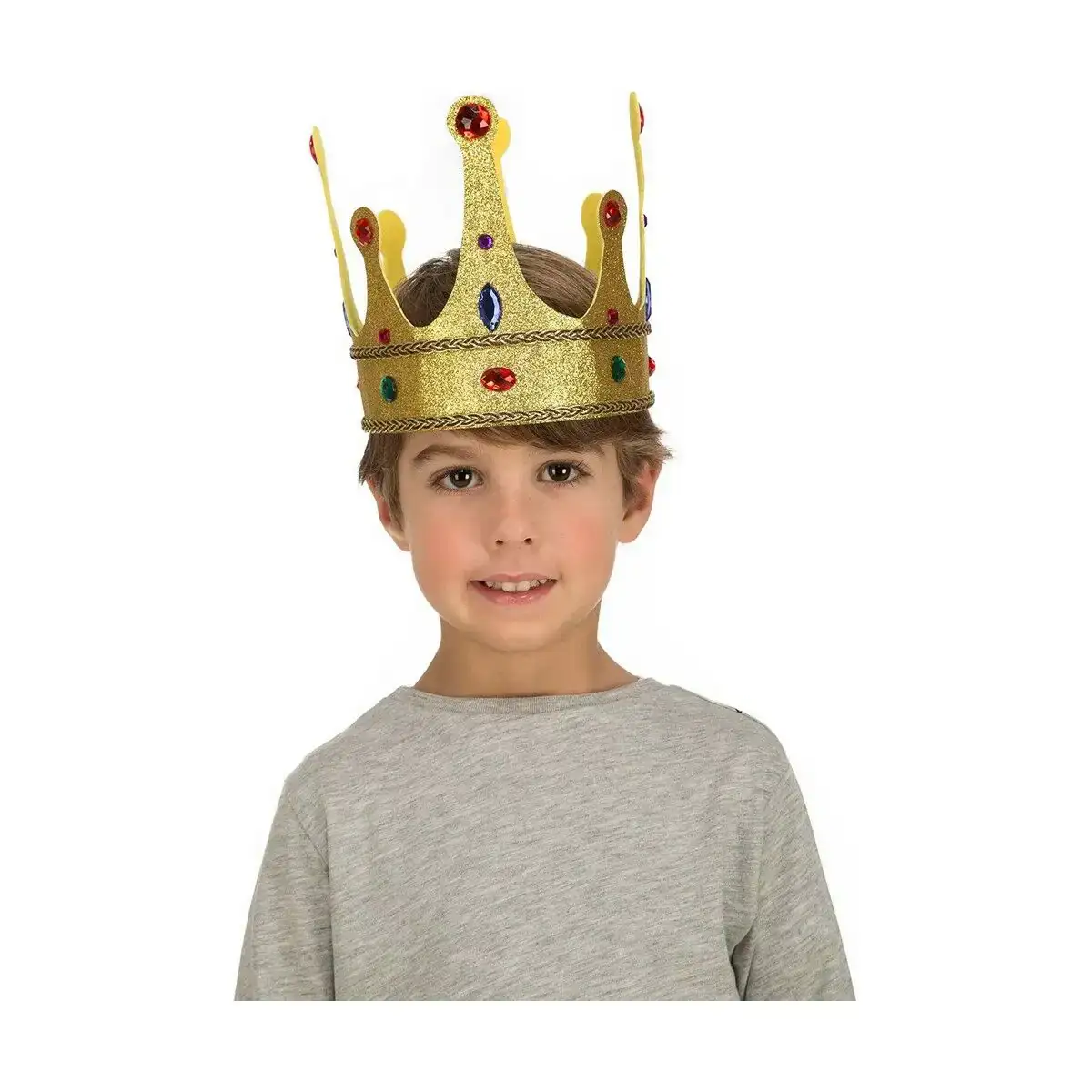 Couronne my other me roi medieval 60 cm _8683. DIAYTAR COTE D'IVOIRE - Où la Qualité est Notre Engagement. Explorez notre boutique en ligne pour découvrir des produits conçus pour vous apporter satisfaction et plaisir.