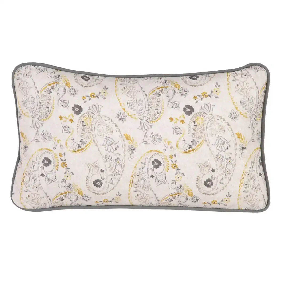 Coussin 100 coton 50 x 30 cm moutarde_2334. DIAYTAR COTE D'IVOIRE - Où Choisir est un Plaisir Responsable. Explorez notre boutique en ligne et adoptez des produits qui reflètent notre engagement envers la durabilité.