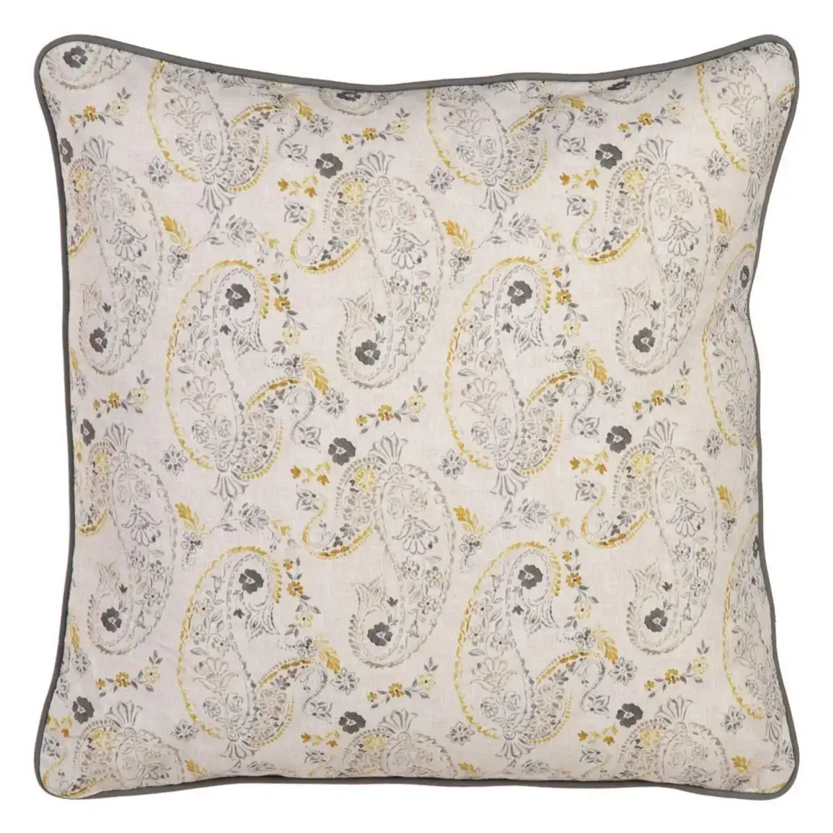 Coussin 60 x 60 cm 100 coton moutarde_3617. DIAYTAR COTE D'IVOIRE - Où Chaque Détail Fait la Différence. Parcourez notre sélection soignée et choisissez des articles qui rehaussent votre quotidien, du fonctionnel à l'esthétique.